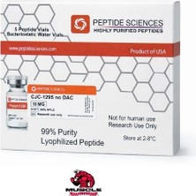 Peptide Sciences CJC-1295 No Dac 10 Mg – %99 Saflık Liyofilize Peptid 5 Flakon