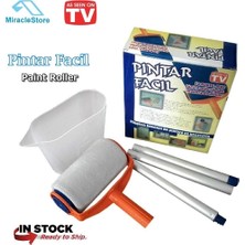 Getittir Pintar Facil Pratik Damlatmayan Boya Rulosu ve Fırçası - Lisinya