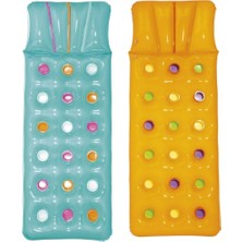 Getittir Deniz Yatağı Dik Yastıklı Bardaklı Yatak 188X71 cm Bestway - 43014  (Lisinya)