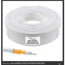 Getittir Anten Kablosu 64 Tel Gold 100 mt Rg6/u4