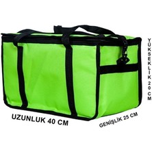 Özbience Işlevsel Termal Kamp Piknik Çantası, 40X25X20 Cm, Sıcak ve Soğuk Tutma