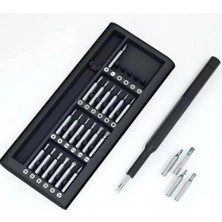 25 Parça Çok Fonksiyonlu Hassas Tornavida Seti, Telefon, Bilgisayar ve Tablet Tamiri