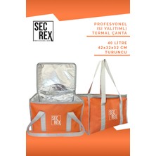 Özbience 40L Termal Çanta, Yalıtımlı Piknik ve Kamp Çantası, Outdoor ve Plaj Için