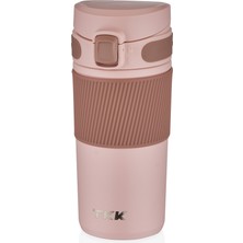 Özbience 450ML Çift Yalıtımlı Paslanmaz Çelik Termos Mug, Kaymaz Taban