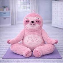 Getittir Peluş Yogacı Tembel Hayvan 40 cm - Pembe (Lisinya)