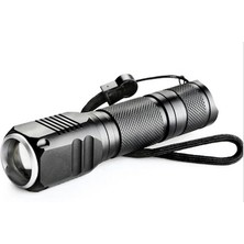 Getittir F-82 T6 LED Zoomlu 2000 Lm Yüksek Işık Şarjlı El Feneri - Lisinya