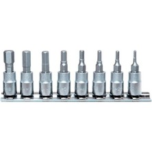 8'li 1/4'' E Tipi Torx Lokma Takımı Seti, Dayanıklı ve Kullanışlı