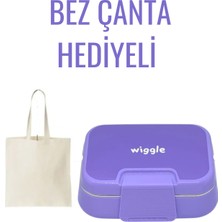 Özbience 1030ML Tek Katlı 2 Bölmeli Paslanmaz Çelik Sefer Tası, Bez Çanta Hediye