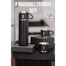 Getittir 500 ml Kapasiteli Taşınabilir Basınçlı Termos Seti Günlük Kullanım Için Ideal - Lisinya