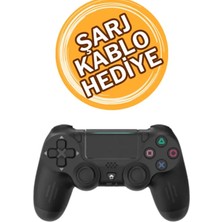 Getittir Ps4 Kol Kablosuz Bt Kablosuz Oyun Kolu Ps4 Joystick Tablet Telefon Pc Uyumlu Titreşimli Oyun Kolu - Lisinya