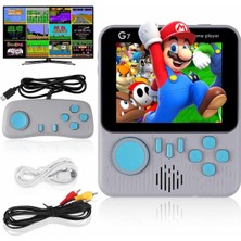 Getittir Çift Konsol 666 Adet Retro Oyun El Atarisi Taşınabilir 3.5 Inç Ekran - Lisinya