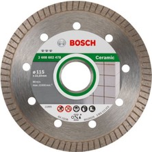 Bosch Yüksek Performanslı 115MM Seramik Turbo Elmas Kesme Diski