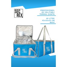 Özbience 40 Litre Isı Yalıtımlı Termal Çanta, Kamp, Piknik ve Plaj Için Mükemmel