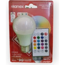 Getittir LED Ampül HNX-0902 9W Kumandalı Rgb