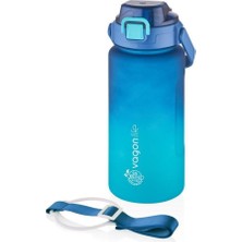 Özbience 1500ML Su Matara Vagonlife Turkuaz Mavi, Hafif ve Şık Tasarım