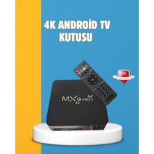 Getittir Android Tv Box 4K – 2gb Ram 16GB Rom, Kablosuz Wi-Fi Medya Oynatıcı - Lisinya