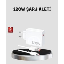 Getittir 120W Hızlı Şarj Başlığı Ultra Güçlü Type-C Adaptör Kablo Dahil - Lisinya
