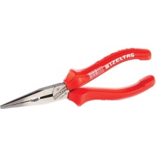 Düz Uçlu Kargaburun Pense Opak Seri 200 Mm, Güçlü ve Dayanıklı Kıskaç