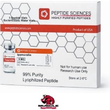 Peptide Sciences Ipamorelin 5 Mg – %99 Saflık Liyofilize Peptid