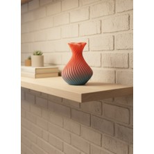 Getittir Romantik Kalp Figürlü Süslük Vazo Modern Tasarım 15 cm - Lisinya