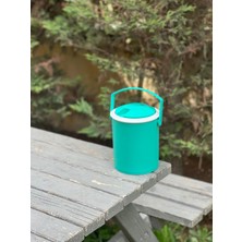 Özbience Yeşil 1l Buz Kovası, Ferahlatıcı ve Şık Tasarım