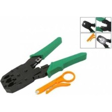 Pratik RJ45 ve RJ11 Konnektör Sıkma Pense Seti, Güçlü Bağlantı Sağlar