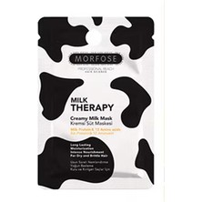 Morfose Milk Therapy Kremsi Süt Maskesi 25 ml 2 Adet Kuru ve Kırılgan Saçlar İçin Güçlendirici