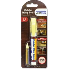 Vodaseal Mobilya Rotuş ve Ahşap Dolgu Kalemi Krem 3 Adet