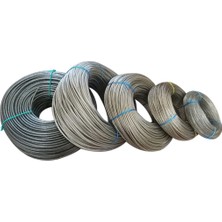 3mm Pvc Kaplı 200M Çamaşır Ipi, Dayanıklı ve Uzun Ömürlü Kullanım