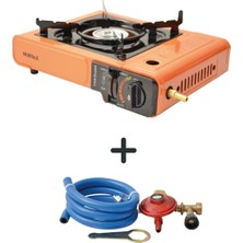 Özbience Pratik Portatif Tekli Ocak ve Hortum Dedantör Seti, Kolay Kullanım