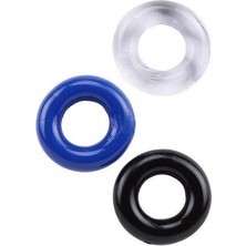 Skygo 3'lü Silikon Penis Halkası