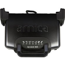 Arnica Ayvalık Stil GH26262 1750 W Tost Makinesi Siyah 3 Adet