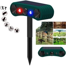 Judge PM-26951 Ultrasonic Sesli Hayvan Kovucu Alarm Cihazı Solar Panelli 1200MAH