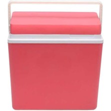 Özbience Sağlam Kırmızı Buzluk 25 Litre, Dayanıklı ve Şık Tasarım