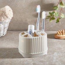 Setüstü Diş Fırçalık – Banyo Için Pratik ve Hijyenik Diş Fırçası Tutucu 5 Bölmeli
