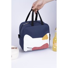 Özbience Termal Yemek Çantası Sıcak Soğuk Taşıma Kamp Piknik Lacivert