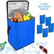 Özbience Yalıtımlı Termos Çanta 25 Lt, Kamp, Piknik, Plaj ve Araç Kullanımı Için