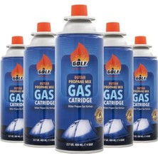 Özbience 227G Bütan Propan Gaz Kartuşu 5'li Set, Güçlü ve Güvenilir Performans