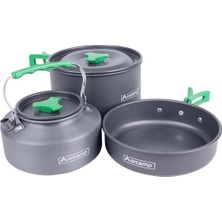 Özbience 3 Parça Tencere Seti, Dayanıklı ve Şık Mutfak Gereçleri