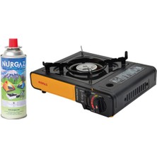 Özbience Portatif Tekli Ocak ve 220 gr Vidalı Kartuş Seti