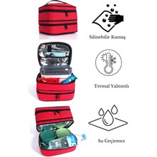 Özbience Yalıtımlı Termal Piknik ve Beslenme Çantası, Sıcak ve Soğuk Tutucu