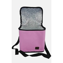 Özbience Pembe Termal Kamp Piknik Çanta Seti, 2 Buz Aküsü Hediye