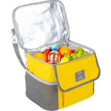 Özbience Termal Piknik Çantası 10L, Yalıtımlı Soğutucu Buzluk Çantası