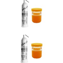 Iki Tüp Lehım Teli ve Iki Lehim Pastası 40GR Seti, Pratik ve Güvenilir Tamir Malzemeleri