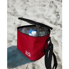 Özbience 11 Lt Plaj Termos Çanta, Buzluk ve Soğutucu, Kırmızı