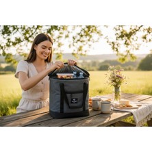 Özbience Izolasyonlu Su Geçirmez Orta Boy Piknik Çantası 20L