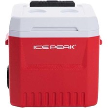 Özbience 18 Litre Tekerlekli Kırmızı Soğutucu, Taşınabilir ve Pratik Tasarım