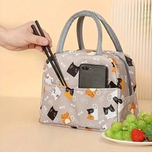 Özbience Termal Kamp ve Piknik Çantası, Sıcak ve Soğuk Yemek Taşıma Için Ideale