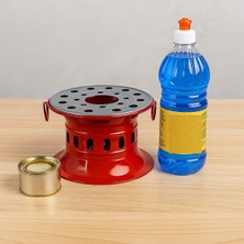 Özbience Reşo Yakıtlı Osmanlı Kamp Ocağı 1 Lt. Yakıt Jeli Hediye, Pratik ve Şık