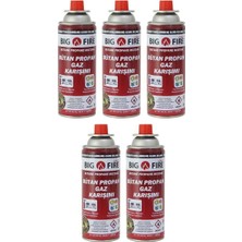 Özbience Power 227G Valfli Gaz Kartuşu Beşli Set, Yüksek Performans ve Güvenle Kullanım